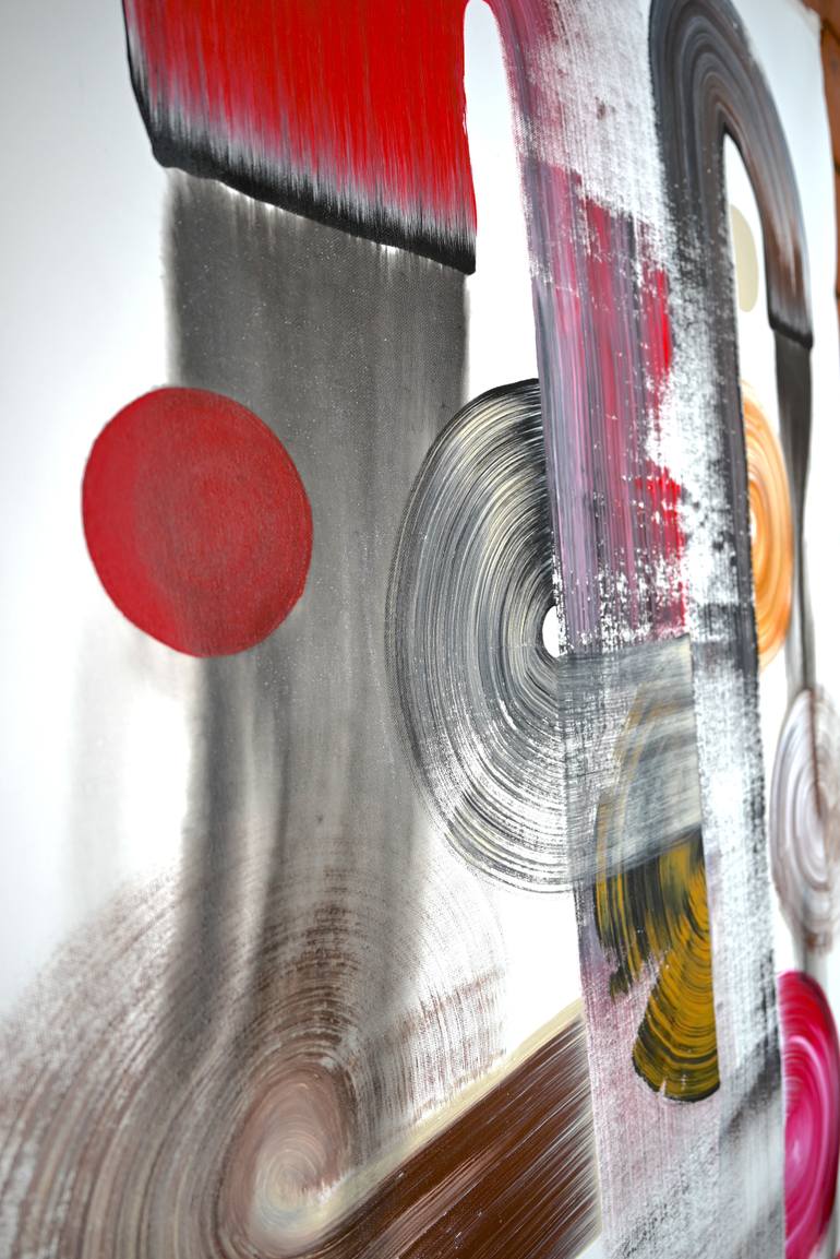 Original Painterly Abstraction Abstract Painting by Sumit Mehndiratta