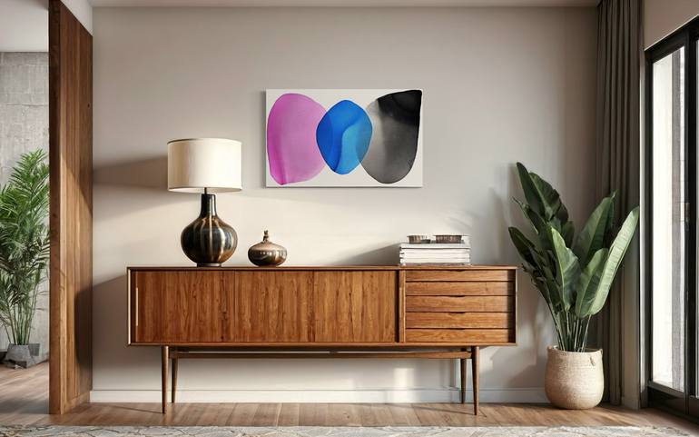 Original Abstract Expressionism Abstract Painting by Sumit Mehndiratta