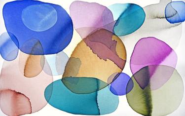 Original Abstract Expressionism Abstract Paintings by Sumit Mehndiratta