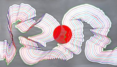Original Modern Abstract Mixed Media by Sumit Mehndiratta