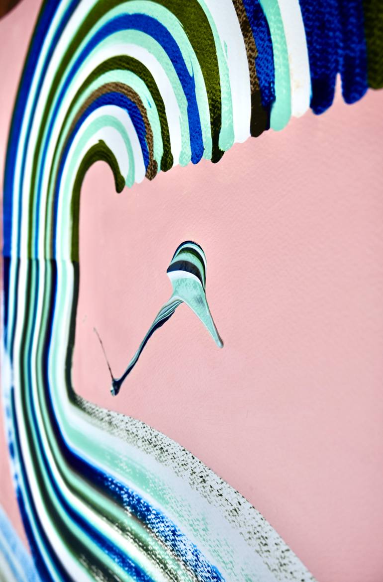 Original Abstract Expressionism Abstract Painting by Sumit Mehndiratta