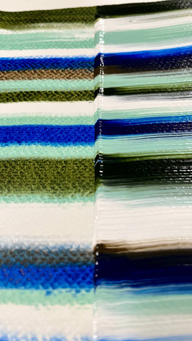 Original Abstract Expressionism Abstract Painting by Sumit Mehndiratta