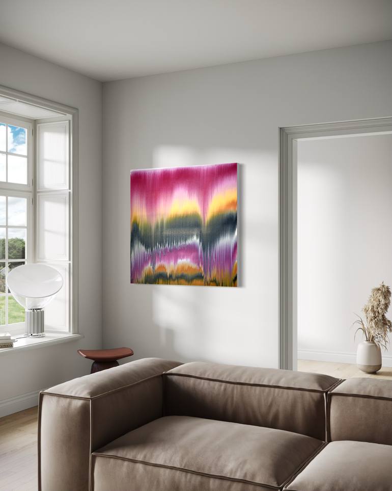 Original Modernism Abstract Painting by Sumit Mehndiratta