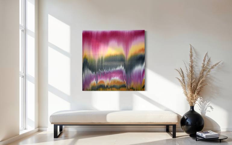 Original Modernism Abstract Painting by Sumit Mehndiratta