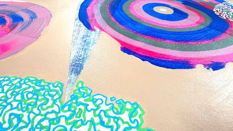 Original Modernism Abstract Painting by Sumit Mehndiratta