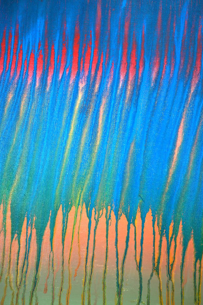 Original Abstract Expressionism Abstract Painting by Sumit Mehndiratta