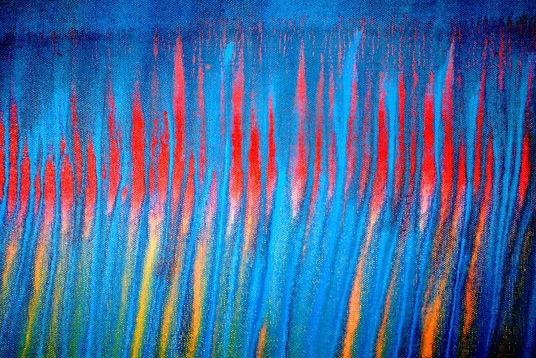 Original Abstract Expressionism Abstract Painting by Sumit Mehndiratta