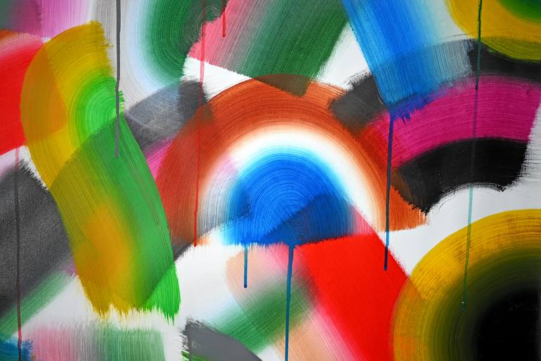 Original Modernism Abstract Painting by Sumit Mehndiratta