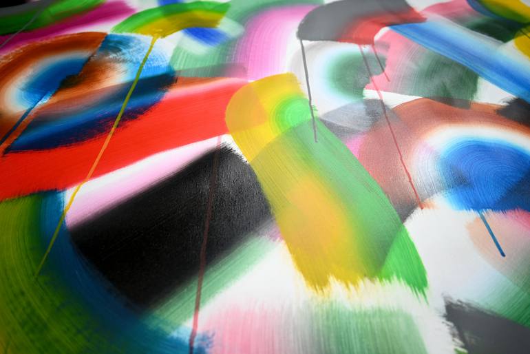 Original Modernism Abstract Painting by Sumit Mehndiratta