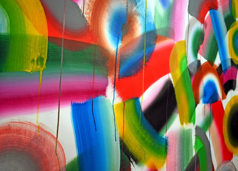 Original Modernism Abstract Painting by Sumit Mehndiratta