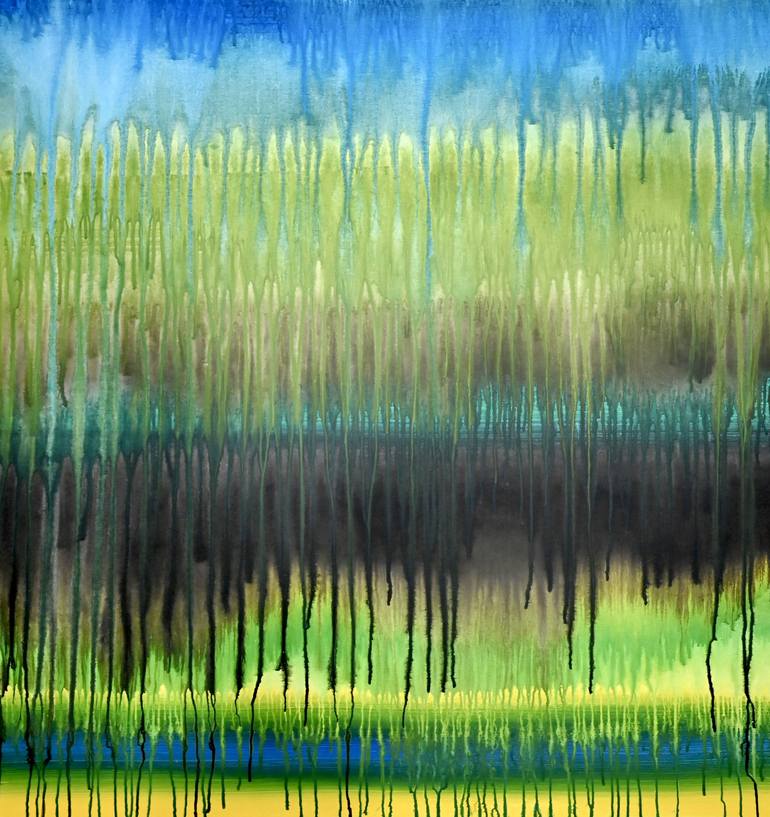 Print of Abstract Expressionism Abstract Paintings by Sumit Mehndiratta