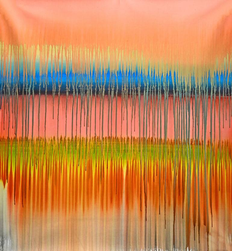 Print of Abstract Expressionism Abstract Paintings by Sumit Mehndiratta