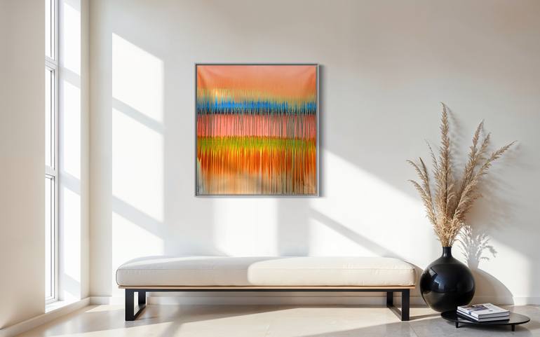Original Abstract Expressionism Abstract Painting by Sumit Mehndiratta