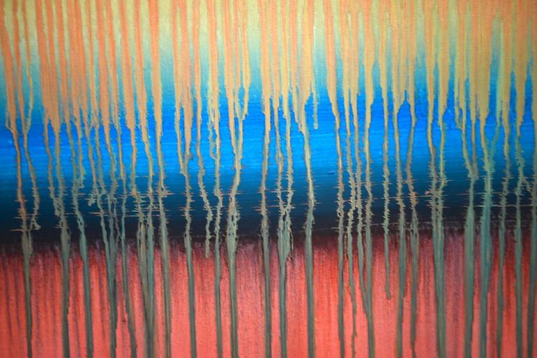 Original Abstract Expressionism Abstract Painting by Sumit Mehndiratta