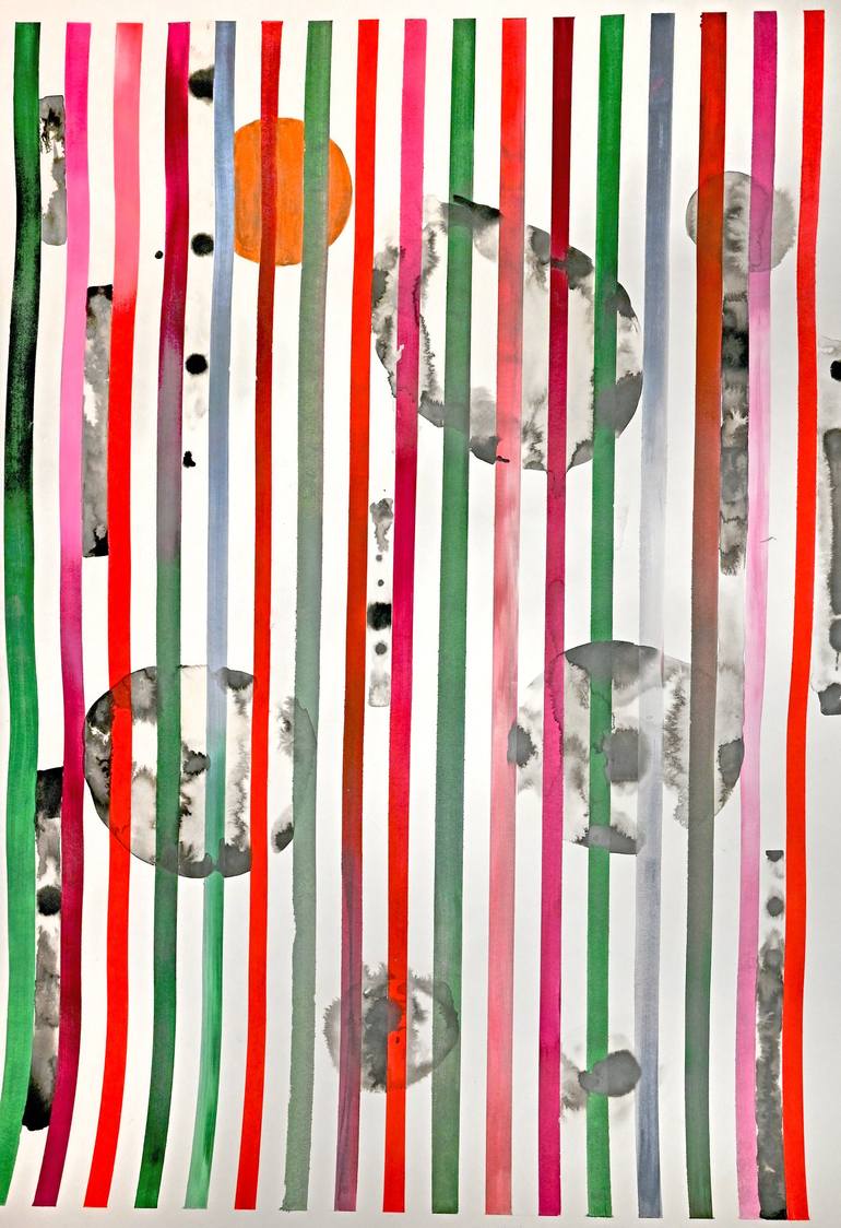 Original Contemporary Abstract Mixed Media by Sumit Mehndiratta