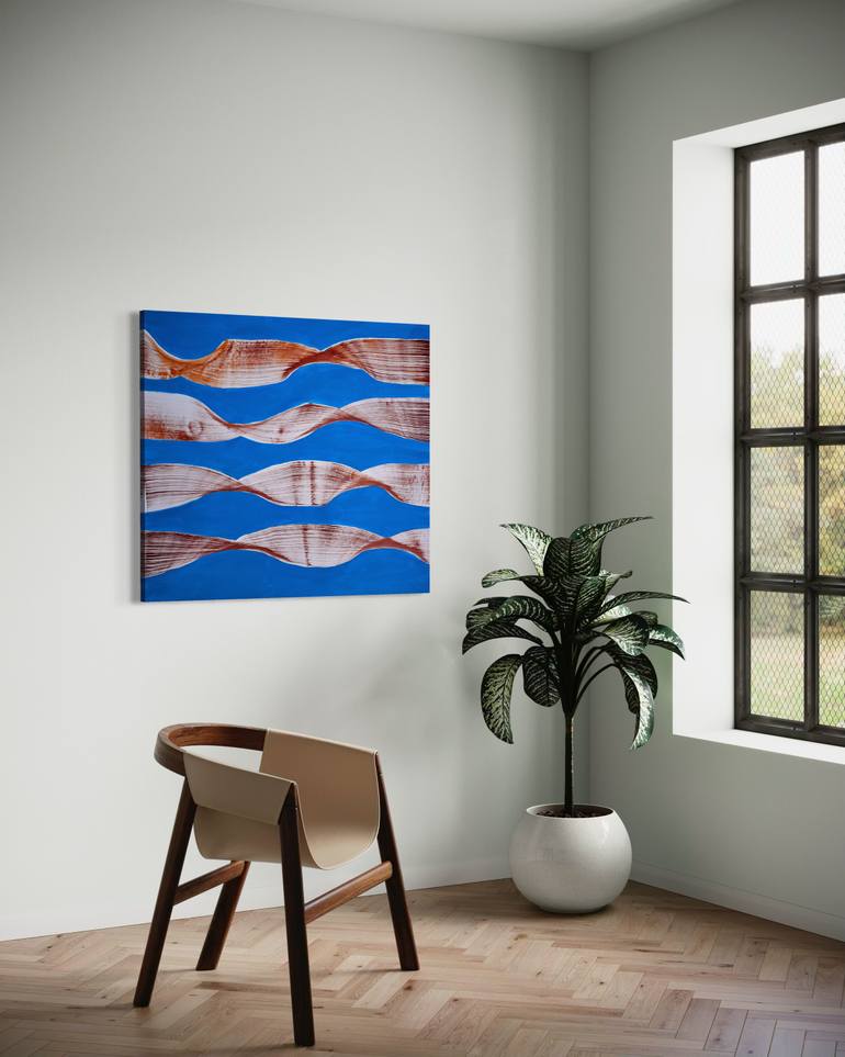 Original Modernism Abstract Painting by Sumit Mehndiratta