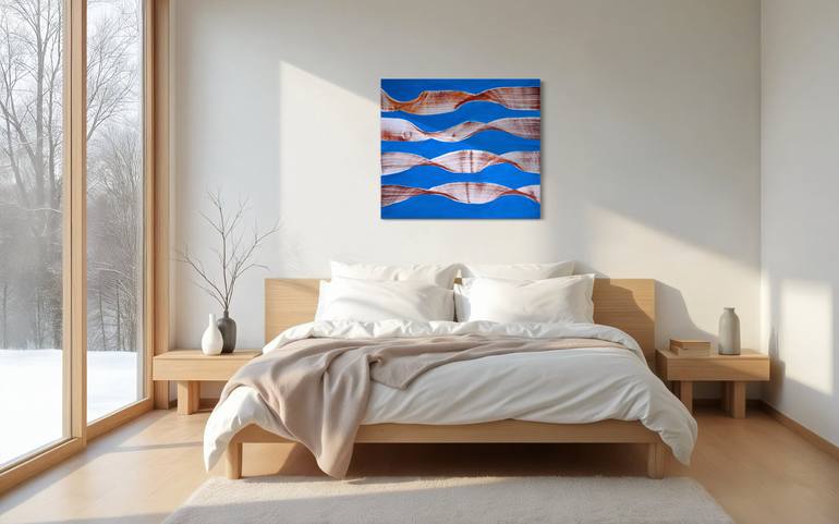 Original Modernism Abstract Painting by Sumit Mehndiratta