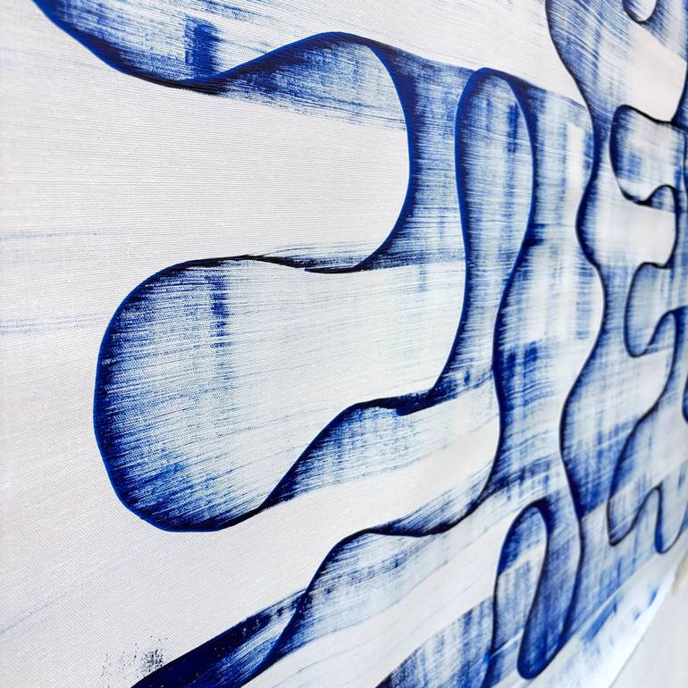 Original Abstract Expressionism Abstract Painting by Sumit Mehndiratta