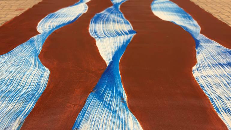 Original Modernism Abstract Painting by Sumit Mehndiratta
