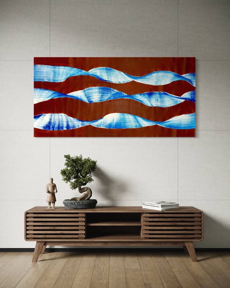 Original Modernism Abstract Painting by Sumit Mehndiratta