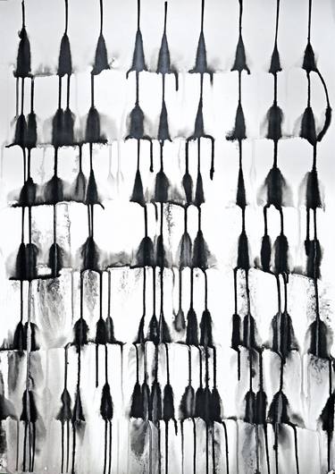 Original Abstract Expressionism Abstract Paintings by Sumit Mehndiratta