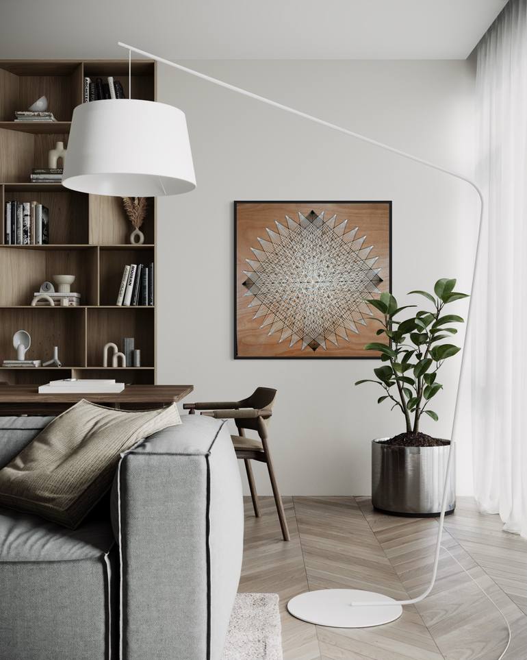 Original Abstract Geometric Sculpture by Sumit Mehndiratta