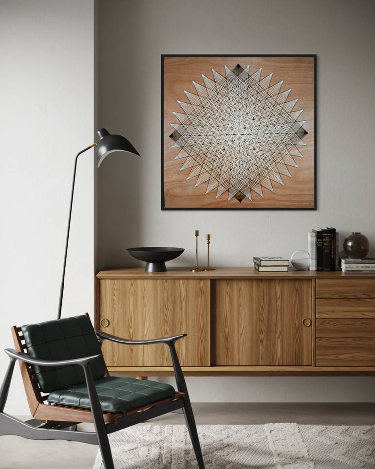 Original Abstract Geometric Sculpture by Sumit Mehndiratta