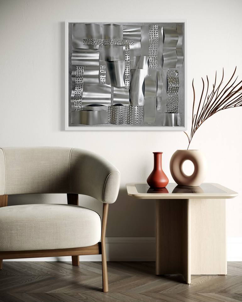 Original Abstract Expressionism Abstract Sculpture by Sumit Mehndiratta