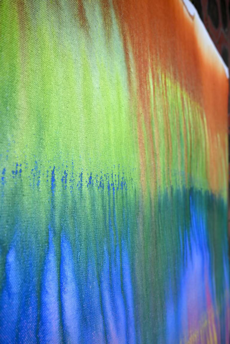 Original Abstract Expressionism Abstract Painting by Sumit Mehndiratta