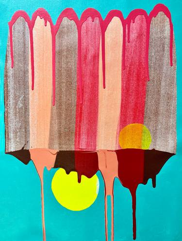 Original Abstract Expressionism Abstract Paintings by Sumit Mehndiratta