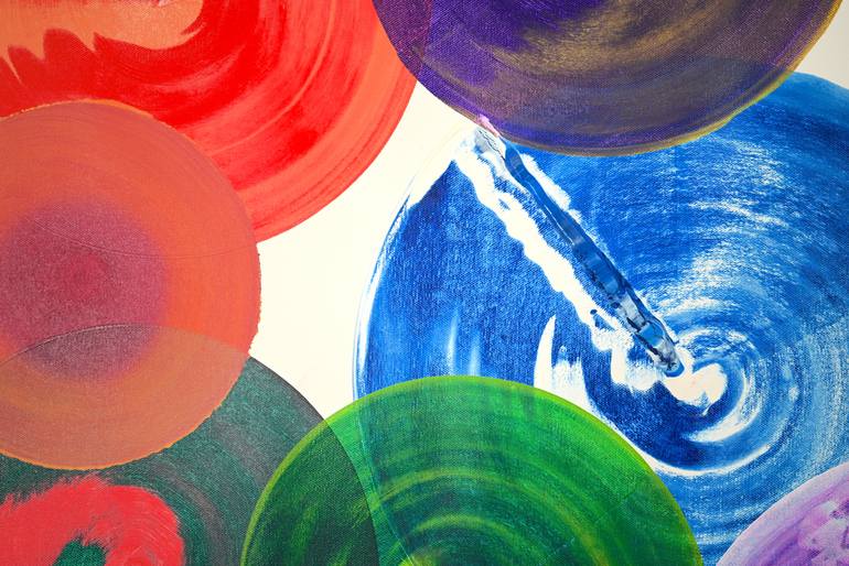 Original Painterly Abstraction Abstract Painting by Sumit Mehndiratta