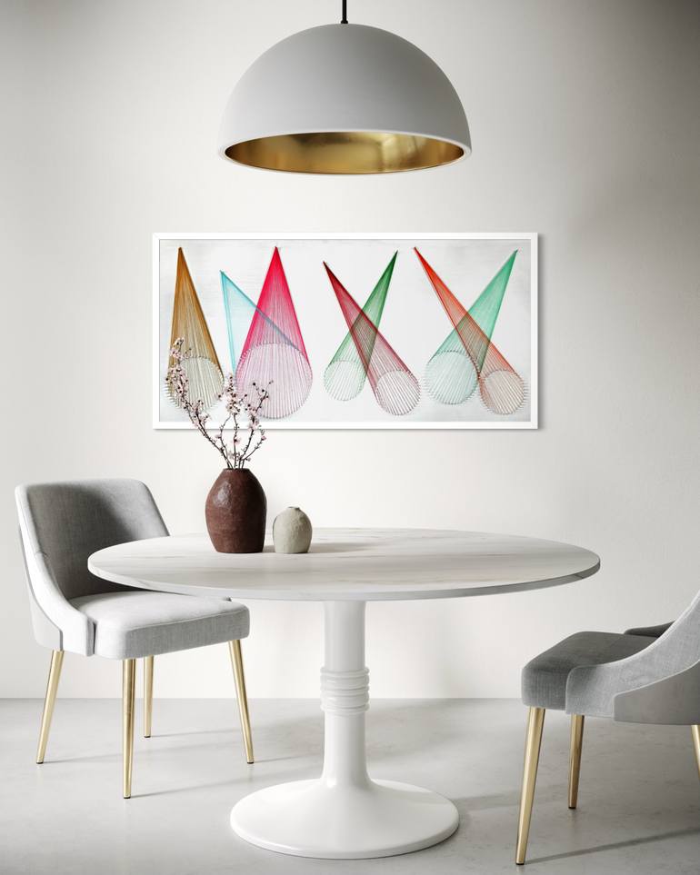 Original Abstract Geometric Sculpture by Sumit Mehndiratta