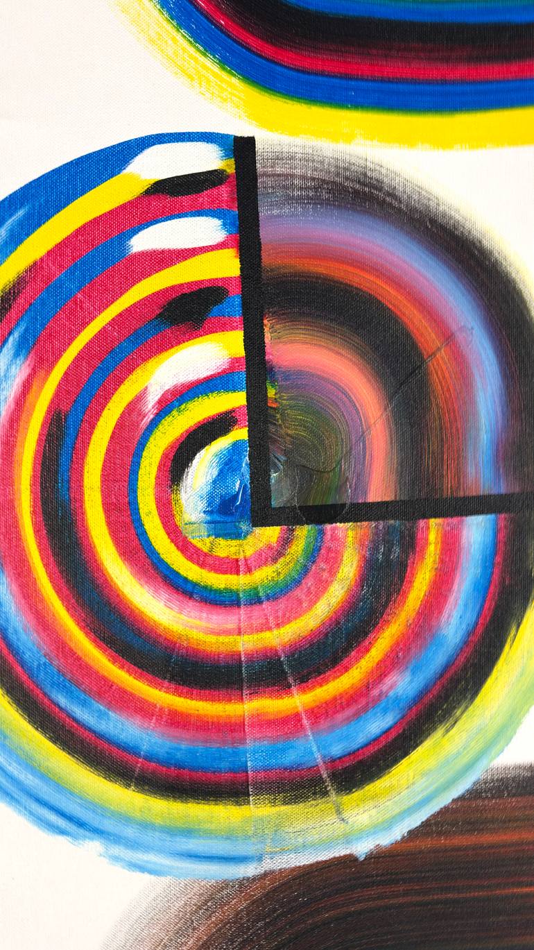 Original Abstract Expressionism Abstract Painting by Sumit Mehndiratta