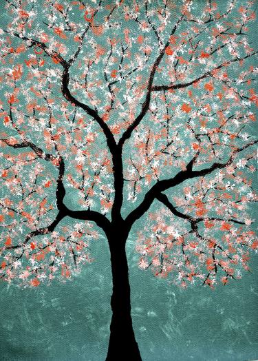 Print of Abstract Tree Paintings by Sumit Mehndiratta