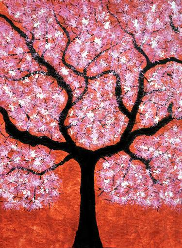 Print of Abstract Tree Paintings by Sumit Mehndiratta