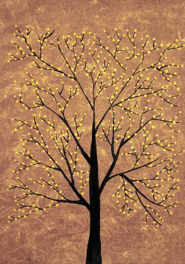 Print of Tree Paintings by Sumit Mehndiratta