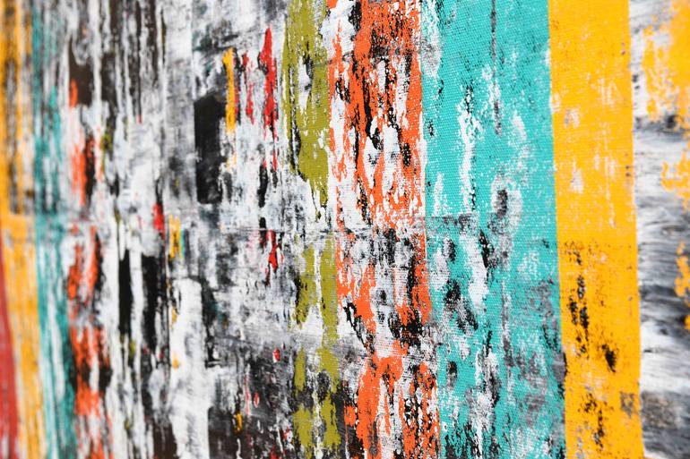 Original Art Deco Abstract Painting by Sumit Mehndiratta