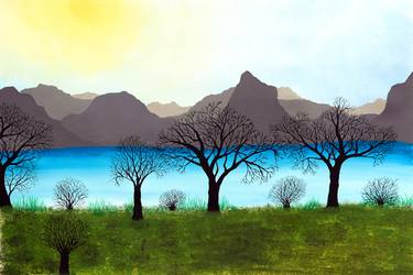 Original Landscape Paintings by Sumit Mehndiratta