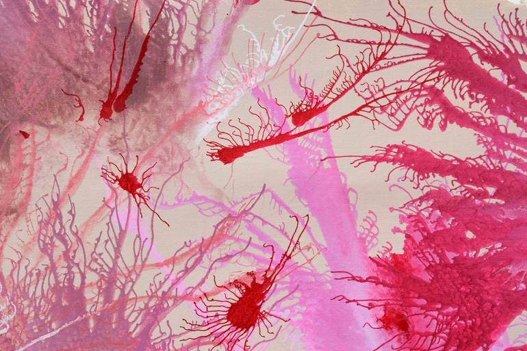 Original Abstract Expressionism Abstract Painting by Sumit Mehndiratta
