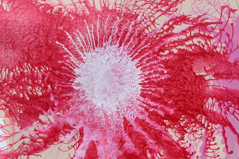 Original Abstract Expressionism Abstract Painting by Sumit Mehndiratta