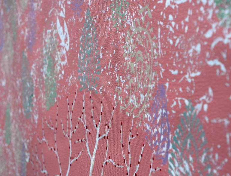 Original Abstract Landscape Painting by Sumit Mehndiratta