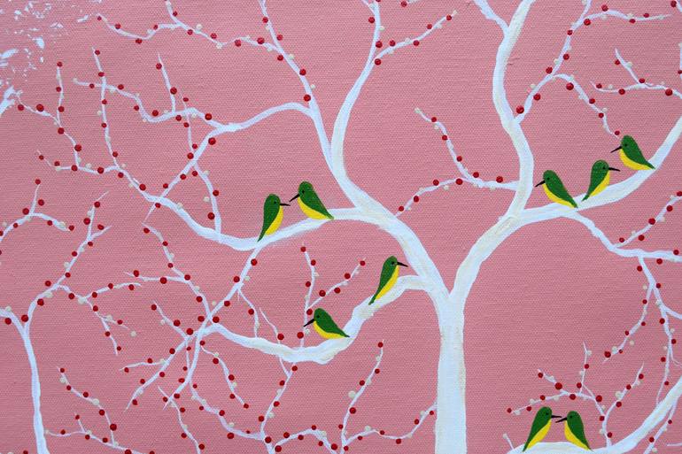 Original Abstract Landscape Painting by Sumit Mehndiratta