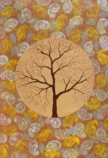 Original Impressionism Tree Paintings by Sumit Mehndiratta