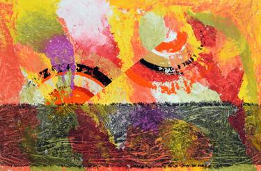 Print of Abstract Paintings by Sumit Mehndiratta