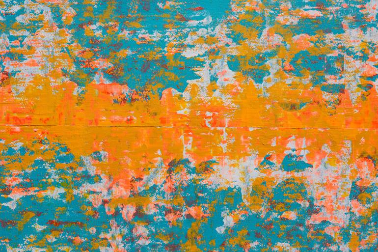 Original Abstract Expressionism Abstract Painting by Sumit Mehndiratta