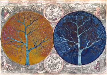 Print of Conceptual Tree Digital by Sumit Mehndiratta