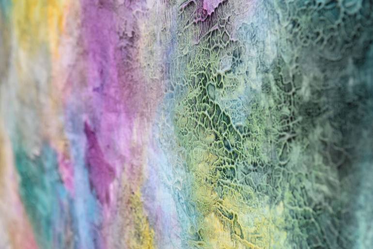Original Abstract Expressionism Abstract Painting by Sumit Mehndiratta