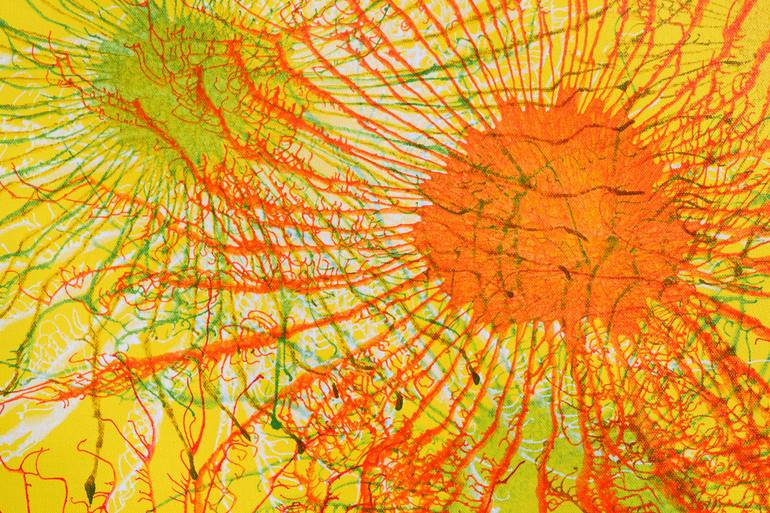 Original Abstract Expressionism Abstract Painting by Sumit Mehndiratta