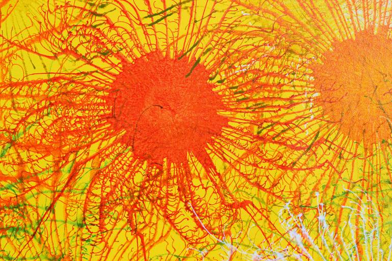 Original Abstract Expressionism Abstract Painting by Sumit Mehndiratta