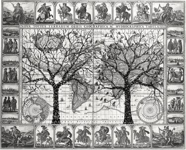 Print of Tree Digital by Sumit Mehndiratta